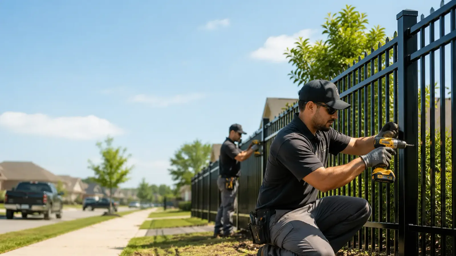 Metal Fence Installation in Benton, AR